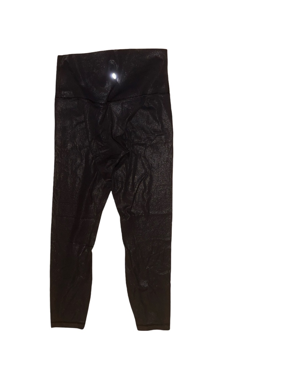 Lululemon Women's Black‎ High Rise Align Crop 21” Foil Print Leggings, 6